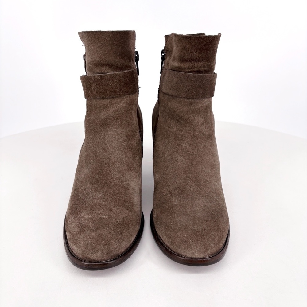 PAUL GREEN Sheridan Brown Nubuck Suede Ankle Boots 8 - Picture 3 of 15